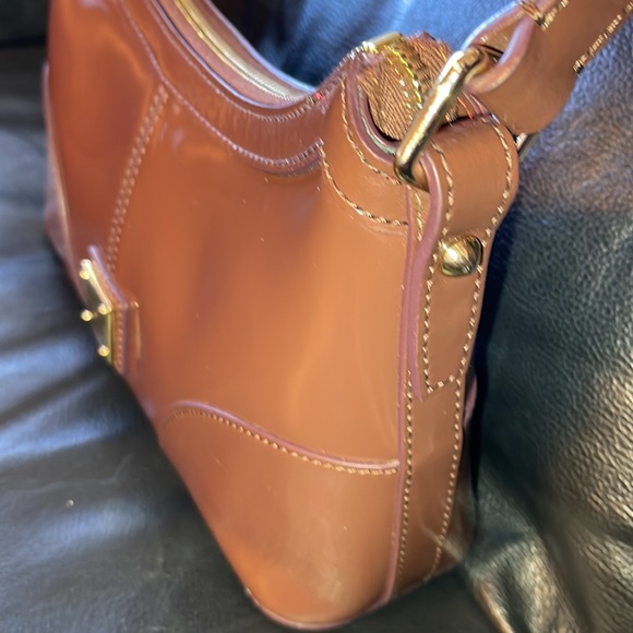 Dooney & Bourke Patent Leather Baguette - Picture 7 of 12